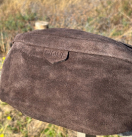 Fique The Label tas Cleo bruin suède