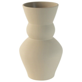 Vaas rubberlook beige