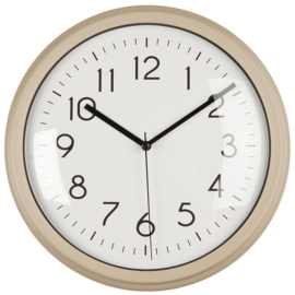 Wandklok crème