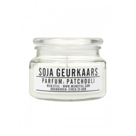 Geurkaars in pot Patchouli