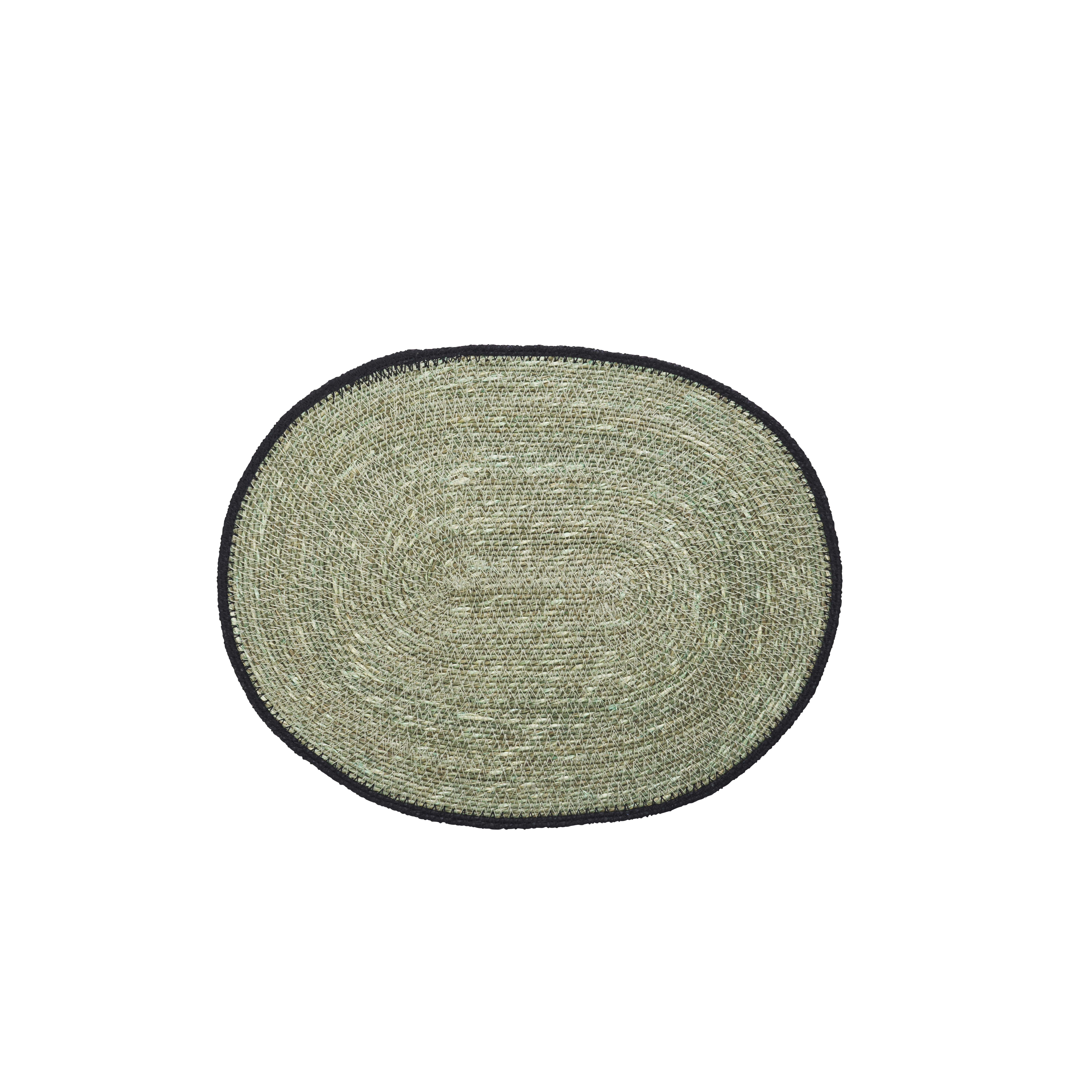 Placemat ovaal zeegras
