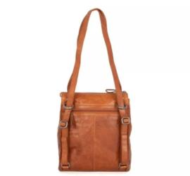 Schouder/Rugtas cognac