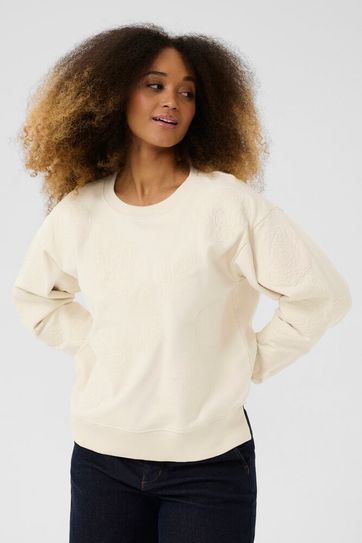 Cream sweater Josie off- white