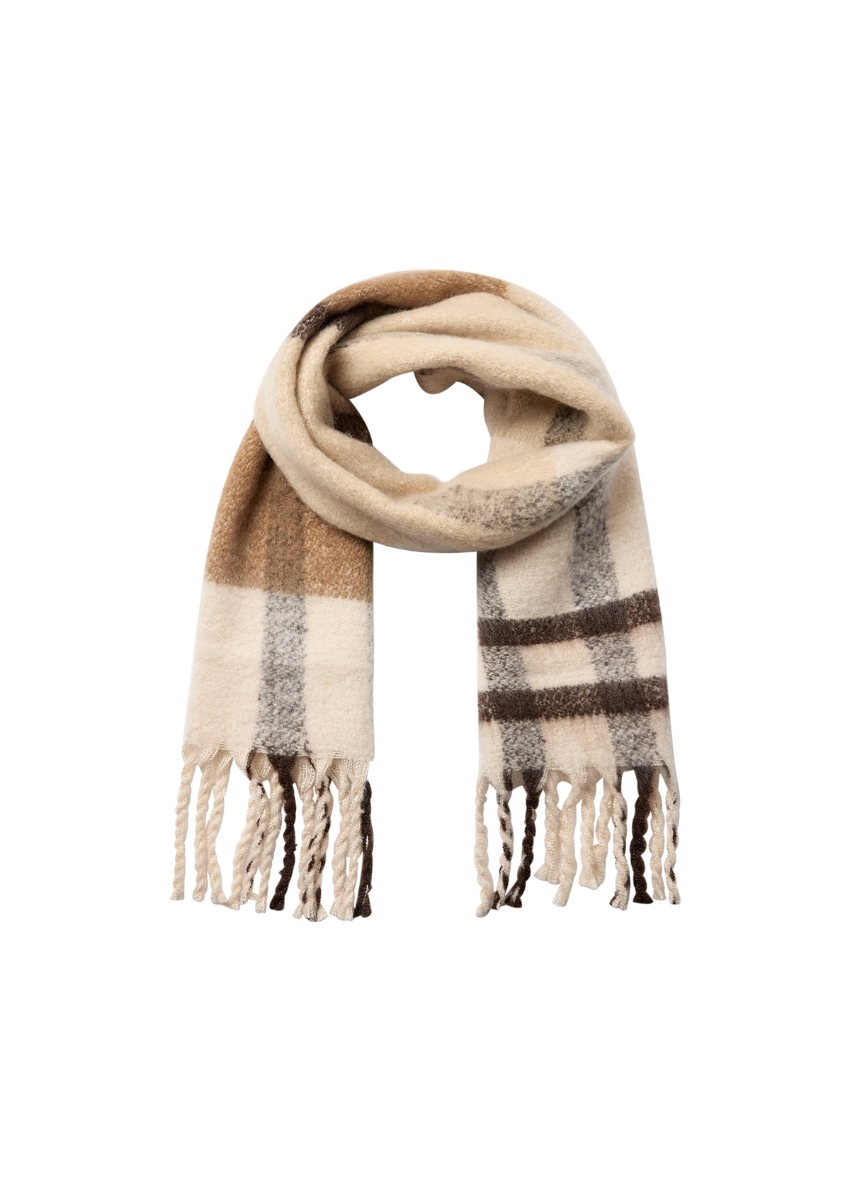Soyaconcept sjaal Serafine bruin