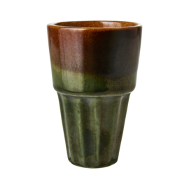 Mokje small retro groen/ bruin