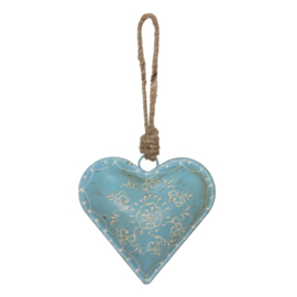 Hanger hart blauw