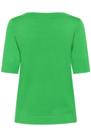 Kaffe trui Lizza boothals groen