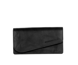 Portemonnee flap zwart