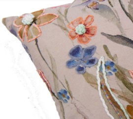 Kussen bloemen 40x60 cm