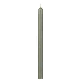 Dun kaarsje 31 grijsgroen 20cm