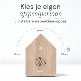 Muziekhuisje natuurgeluiden-box