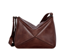 Crossbodybag kwastjes bruin