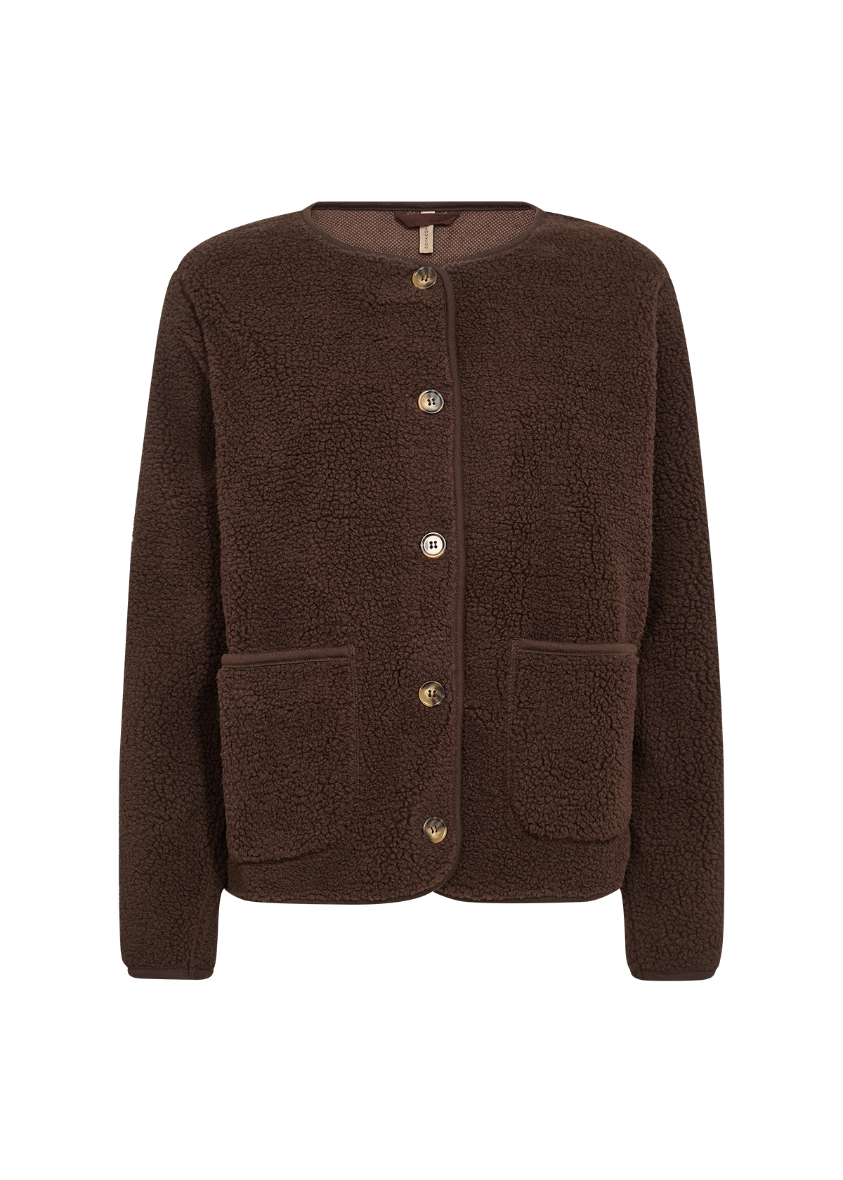 Soyaconcept vestje Onyx bruin