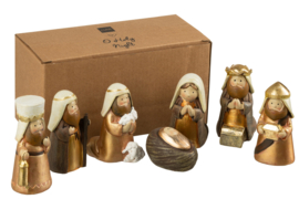 Kerststal/ kerstgroepje 7-dlg