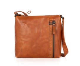 Schoudertas cognac