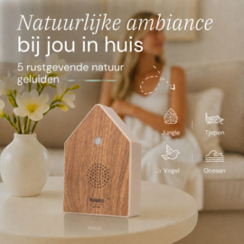 Muziekhuisje natuurgeluiden-box