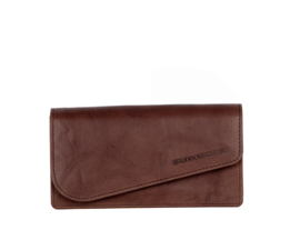 Portemonnee flap bruin