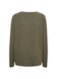 Soyaconcept shirt Biara olijfgroen