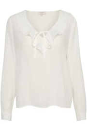 Cream blouse Rula wit