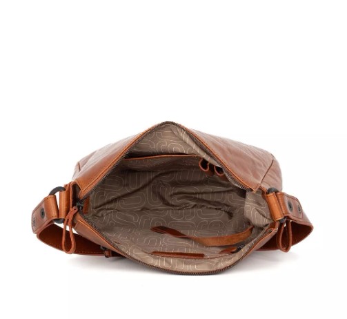 Schoudertas cognac