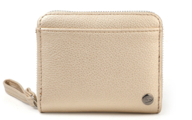 Portemonneetje met rits glans