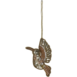 Ornament vogel pailetten