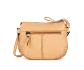 Crossbody tas kettinkje camel