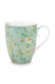 Pip Studio Jolie Flowers mug large blue