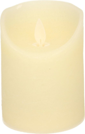 LED stompkaars ivoor 10cm