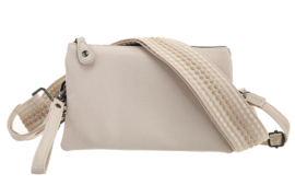 Schoudertasje naturel