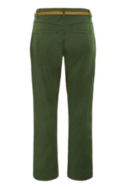 Cream broek Lorraine groen