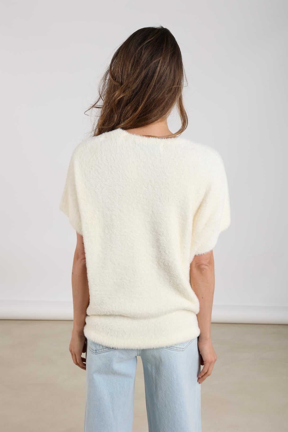 Nukus  top Dina off white