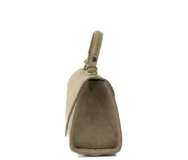 Fique The Label tas Soof beige suède