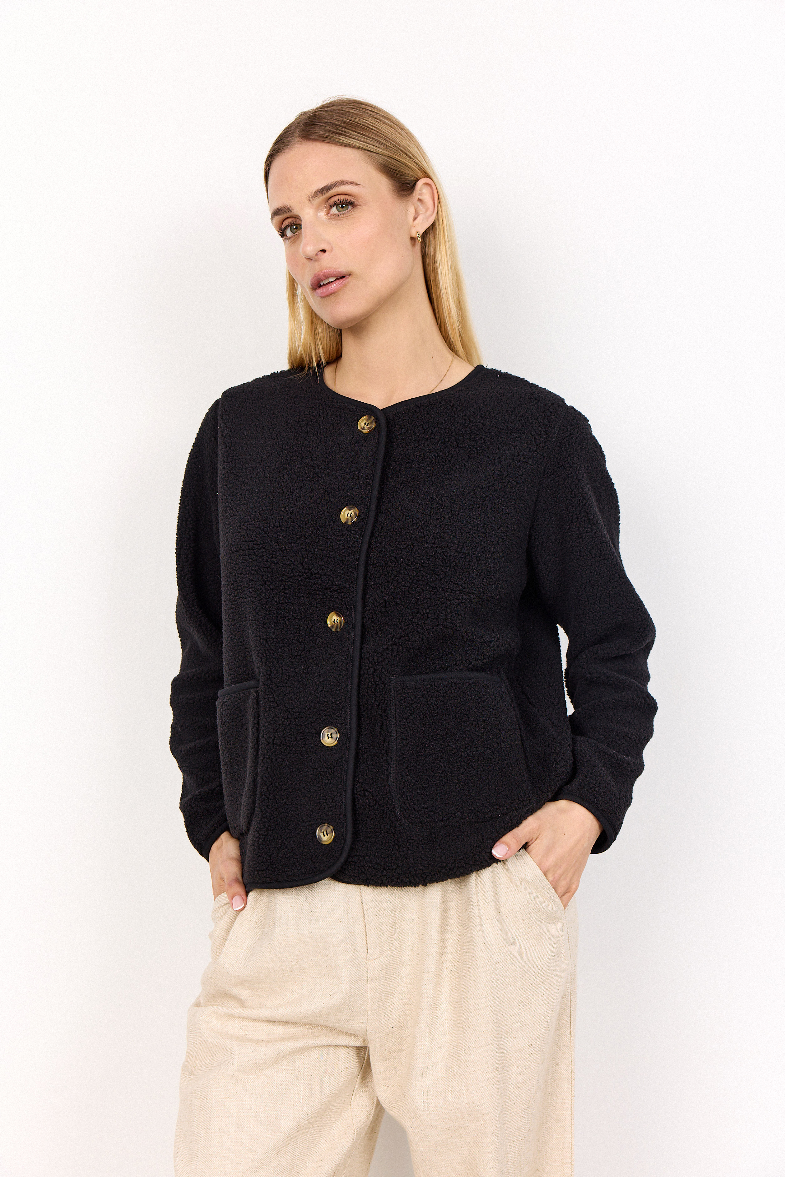Soyaconcept vestje Onyx zwart