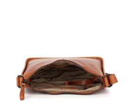 Schoudertas cognac