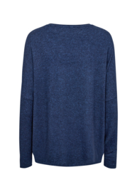 Soyaconcept shirt Biara donkerblauw