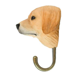 Houten haak Golden retriever