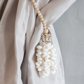 Schelpenketting wit