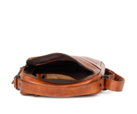 Schoudertas cognac Jake