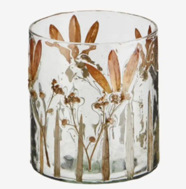 Windlichtje bloemetjes