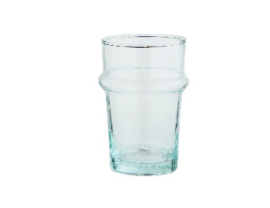 Glas recycle medium