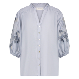 Nukus blouse Tina lichtblauw