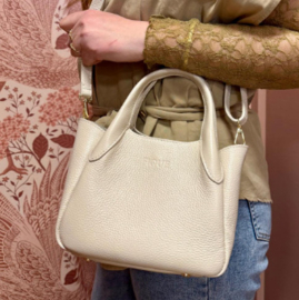 Fique The Label tas Julia crème leather