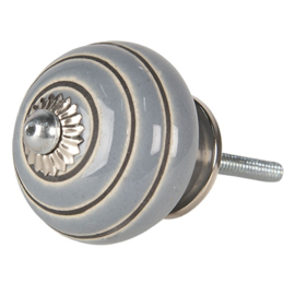 Knop Q21 lichtblauw