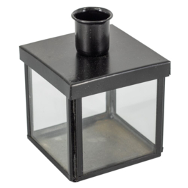 Kandelaar vitrine zwart