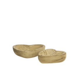 Schaaltje hart hout