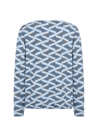 Soyaconcept T-shirt Galina blauw