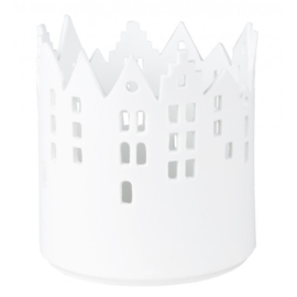 Räder waxinelicht stadje 11cm