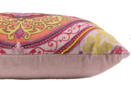 Kussen barok  40x60 cm roze