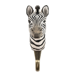 Houten haak zebra